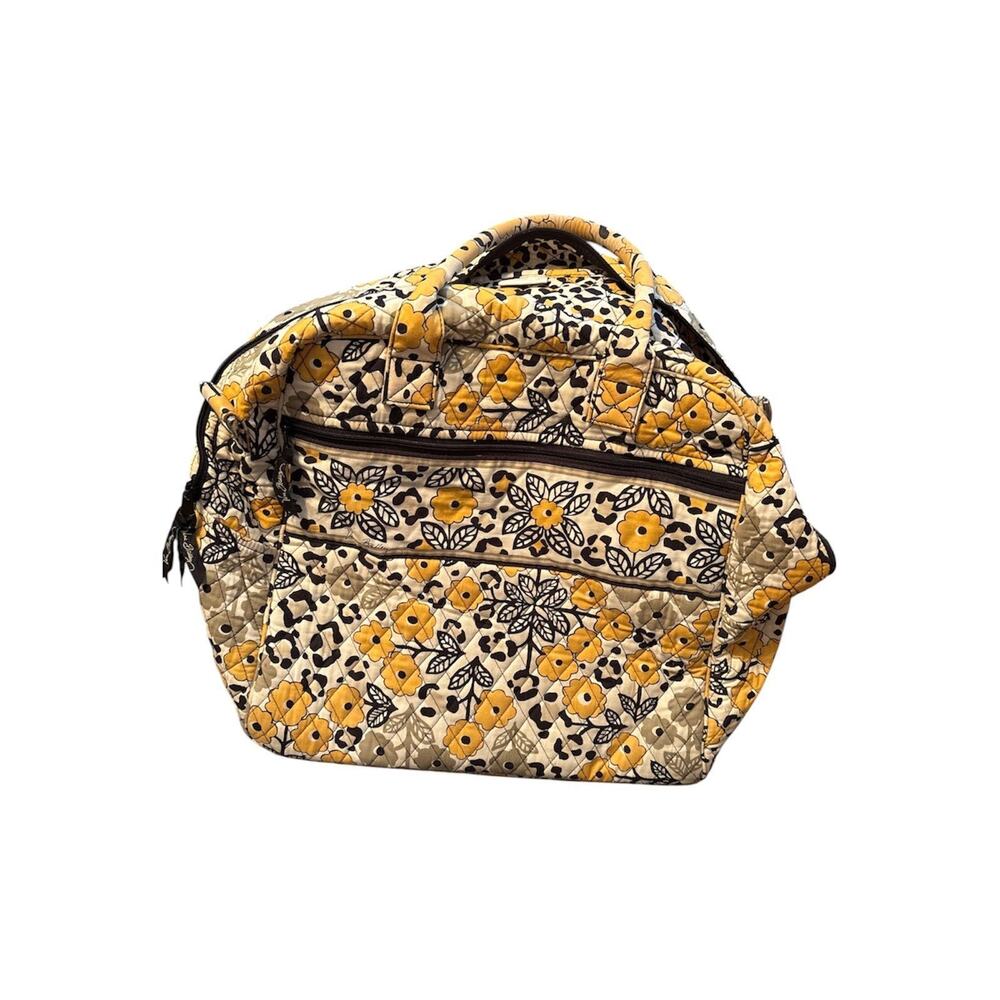 Yellow and black Vera Bradley bag ￼